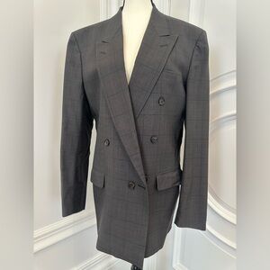 Christian Dior Monsieur Vintage 100% Wool Double Breasted Blazer